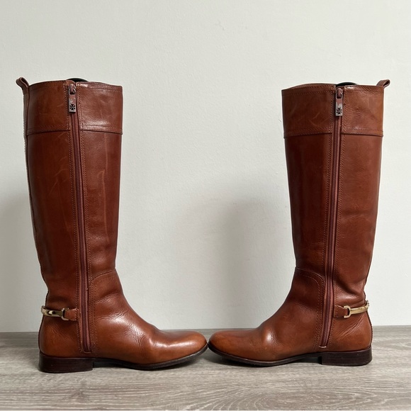 Tory Burch Jess Riding Boots Size 6.5 - Picture 5 of 15